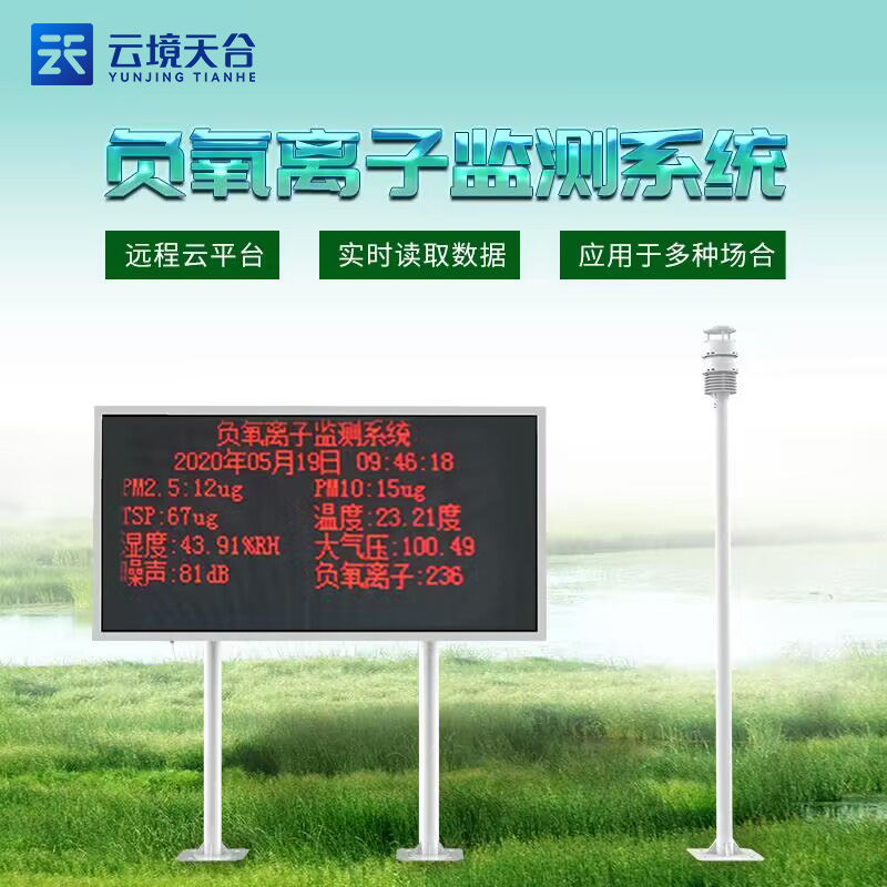 景區(qū)負(fù)氧離子監(jiān)測系統(tǒng)